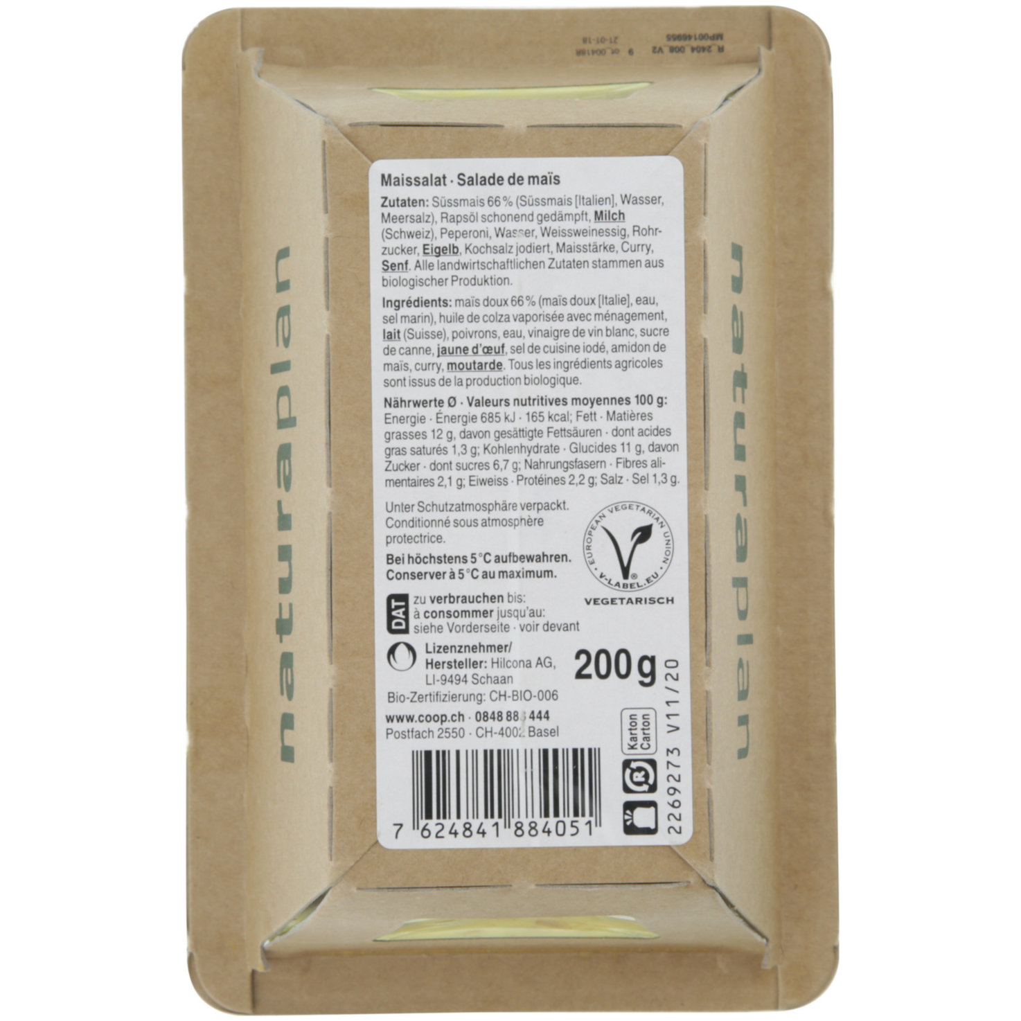 Naturaplan Bio Maissalat -