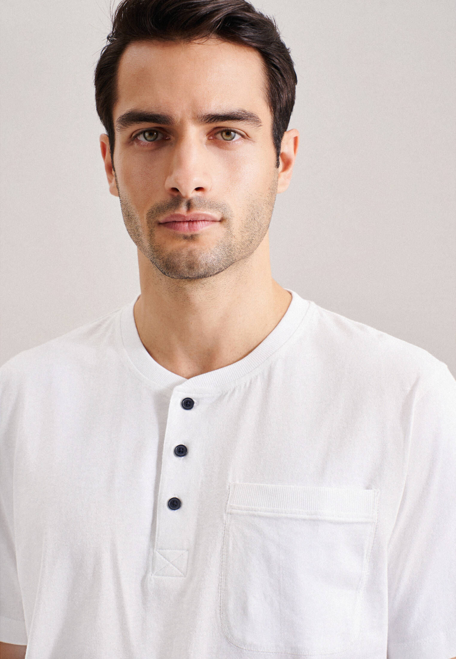 Seidensticker| Herren Pyjama Schwarze Rose