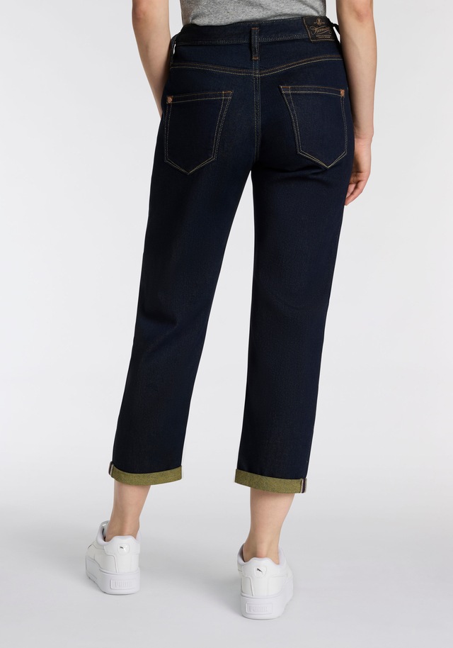 Herrlicher Boyfriend-Jeans »Shyra Tap Denim Comfort« mit Umschlagsaum