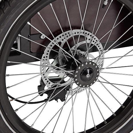 SCO E-Cargo elcykel 9 gear 15AH 2025 - sort