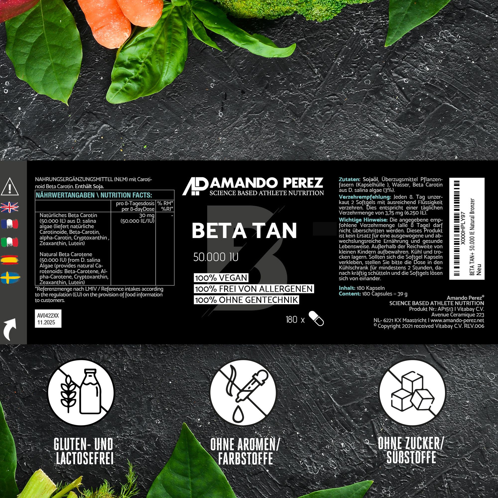 Amando Perez BETA CAROTIN 30 mg