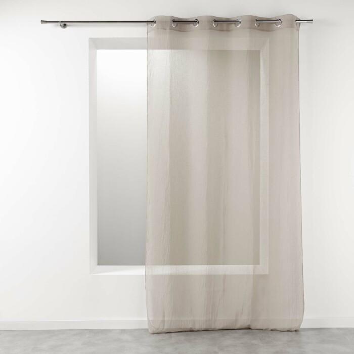 PANNEAU A OEILLETS 140X280CM TELMA TAUPE