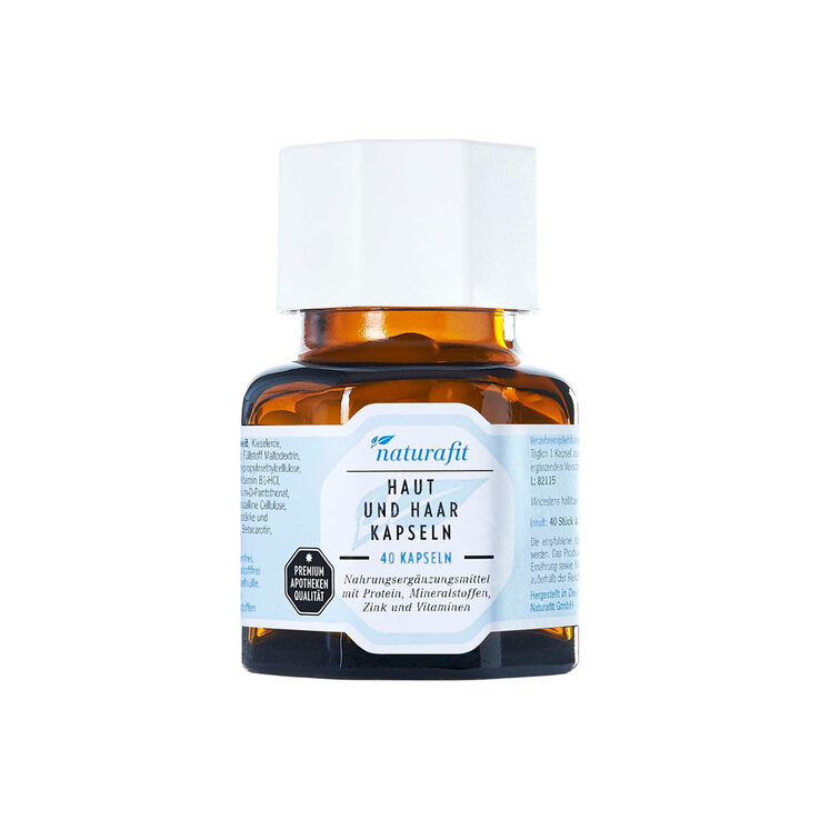 Naturafit Haut und Haarkapsel, 40 St
