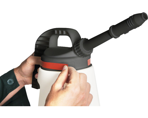 Falcon Lubriflex vulbus met verwisselbare schenktuit, kunststof, 5 l
