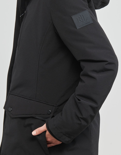 Lauren Ralph Lauren - LONG EXPDTN LINED COAT Negro