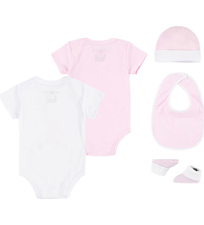 Jordan Geschenkbox - 5 Teile - Rosa/Weiß