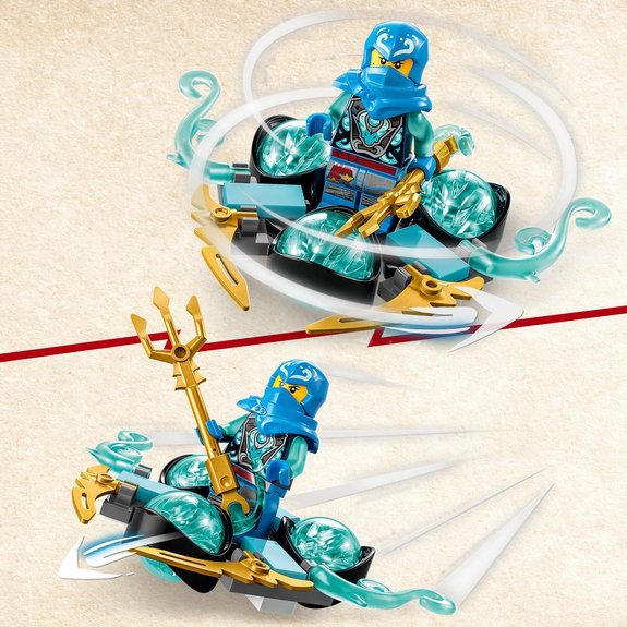 Dérapage Spinjitzu : pouvoir du dragon de Nya Lego Ninjago 71778