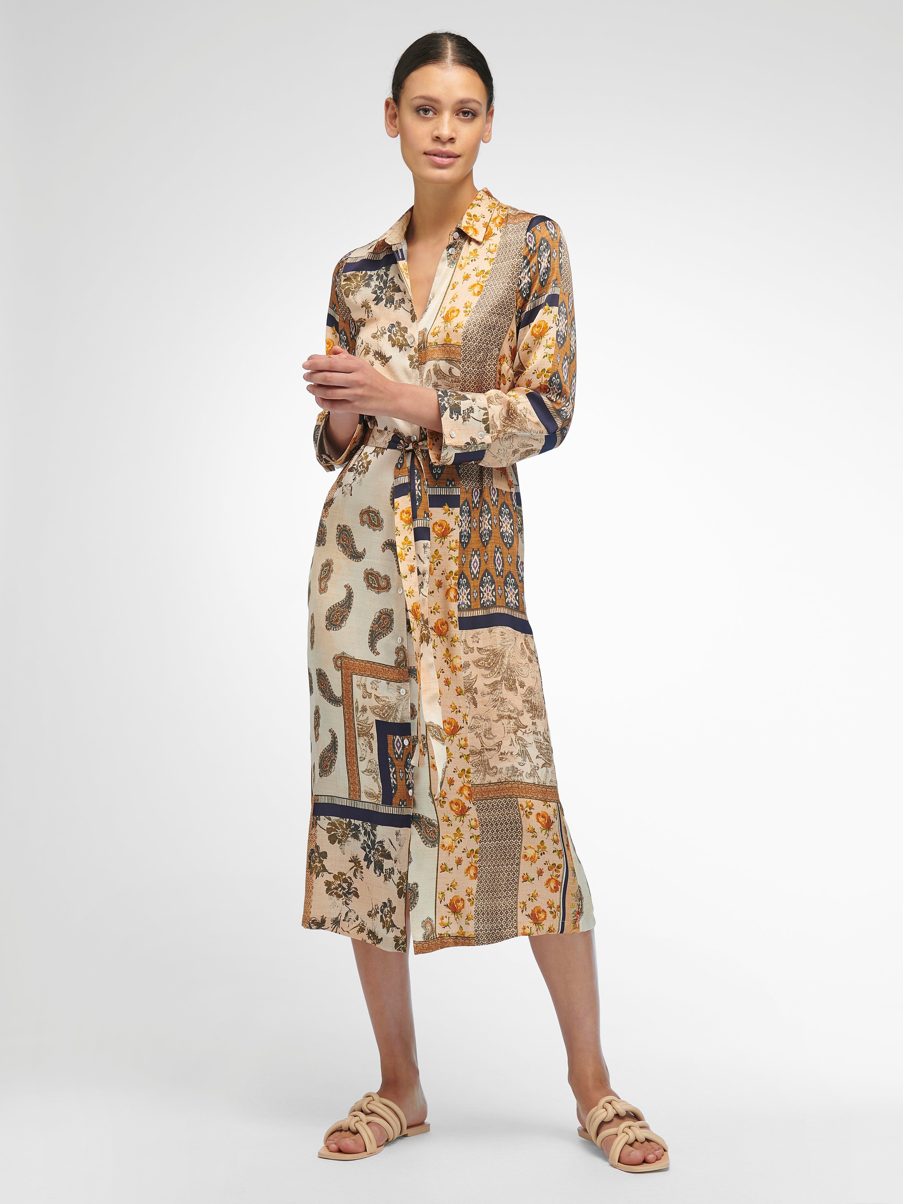 Kleid mit 3/4-Arm