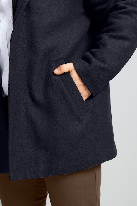 Boston Park Longjacke, Steppeinsatz Stehkragen, bis 74