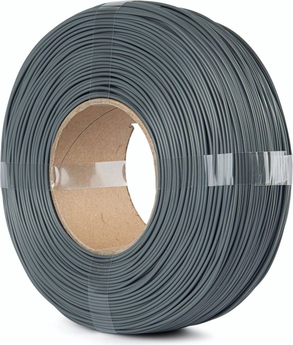 The Filament  ReFill PLA Basalt Grey, 1,75 mm / 1000 g    Zuverlässiges & kostengünstiges PLA ohne Spule in Basalt Grey