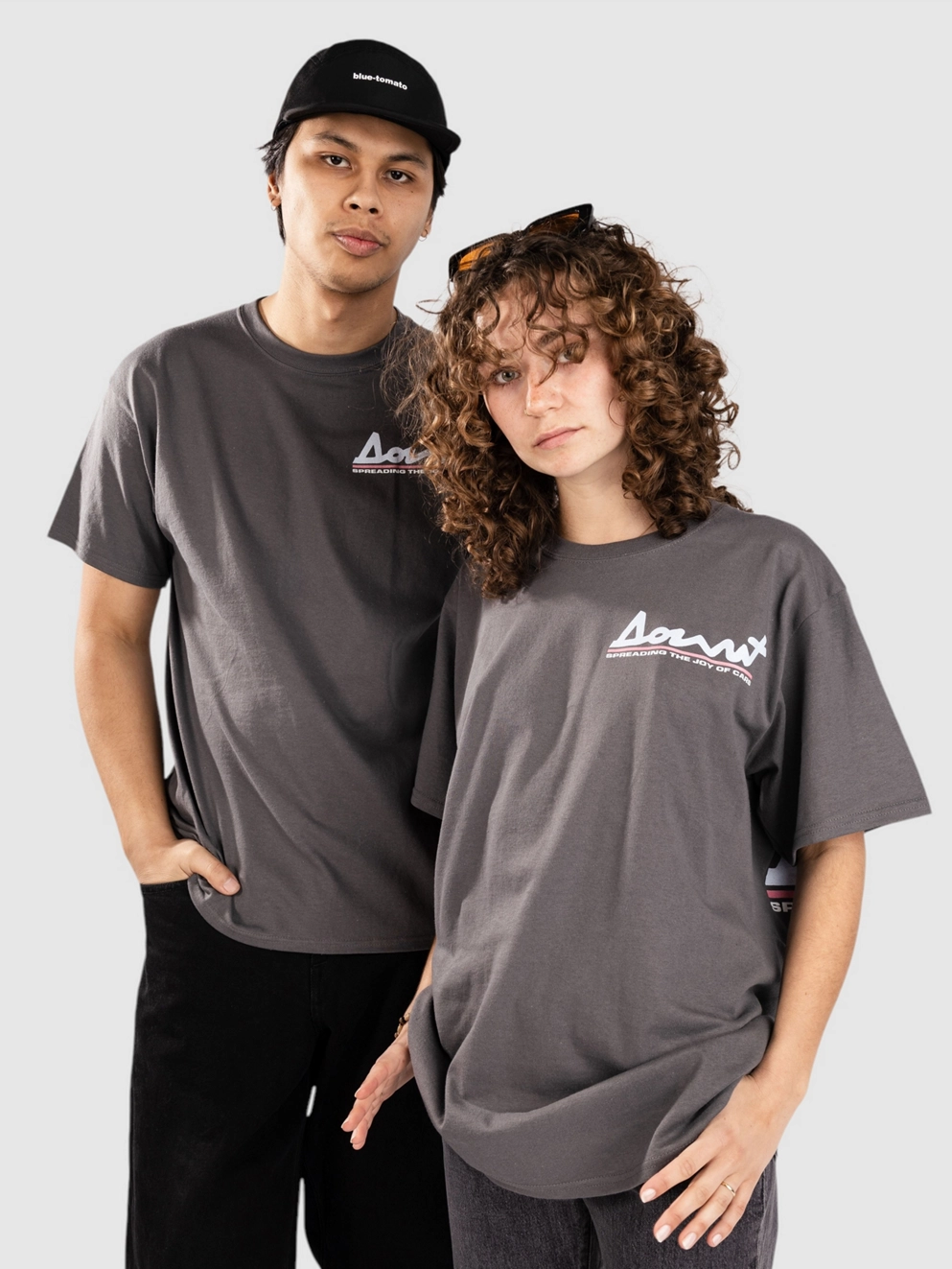 Donut Spreading The Joy T-Shirt charcoal