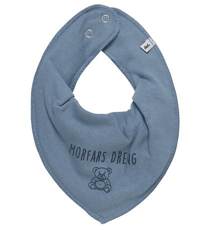 Pippi Babylätzchen - Spitz - Dark Blue m. Opas Sohn