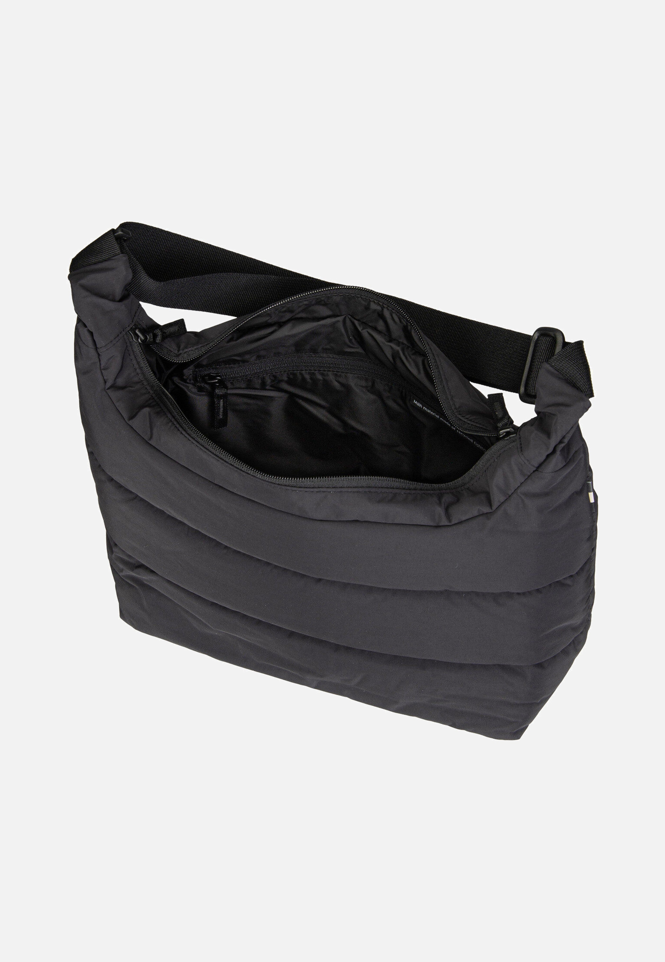 Puffer Square Bag Large Monochrome Black - Hobo Bag