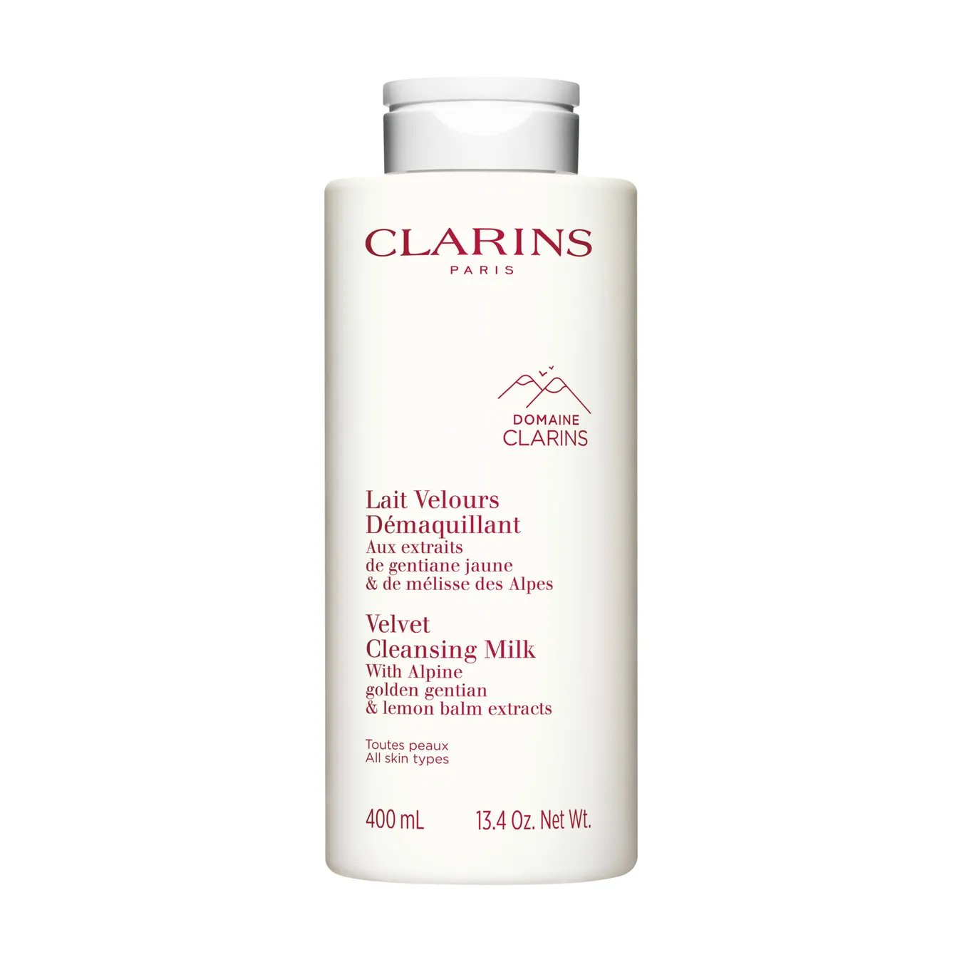 Clarins Lait Démaquillant​ Visage​ Aux extraits de gentiane jaune