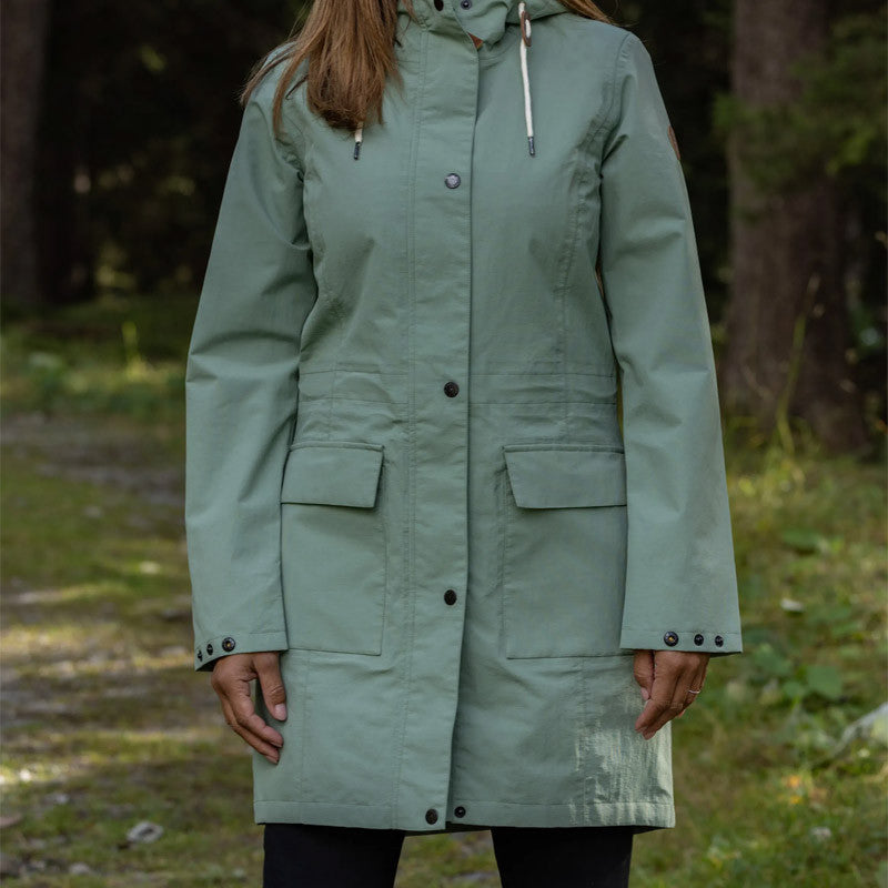 Frauen Regenmantel Letti green bay