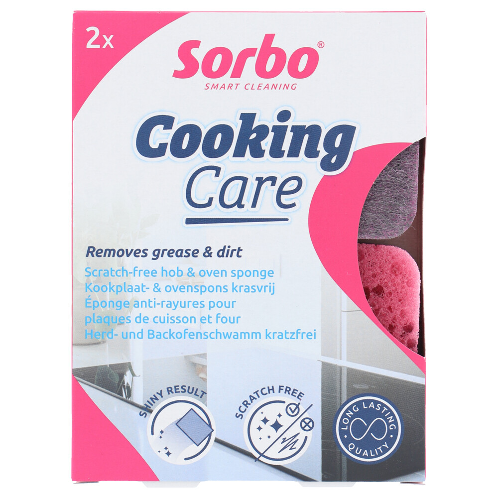 Sorbo Keukenspons Cooking Care2 stuks