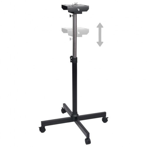 Suporte para secadora com dois motores, preto