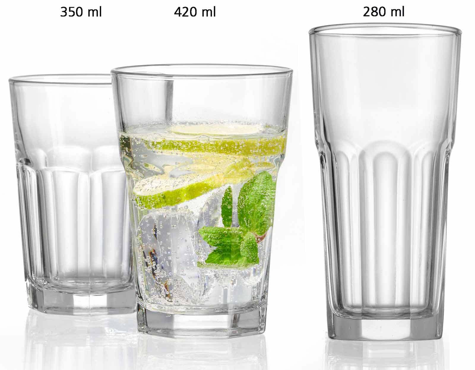 Ritzenhoff & Breker Longdrinkgläser Riad 280 ml 12er Set