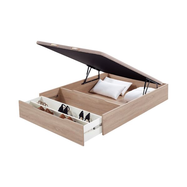 Molaflex Base / Sommier Wood 25 com Sapateira 180x200
