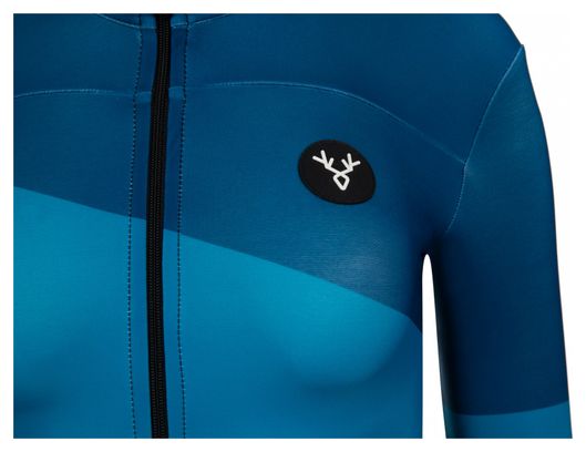 Maillot Manches Longues Femme LeBram Roselend Vert Coupe Ajustée