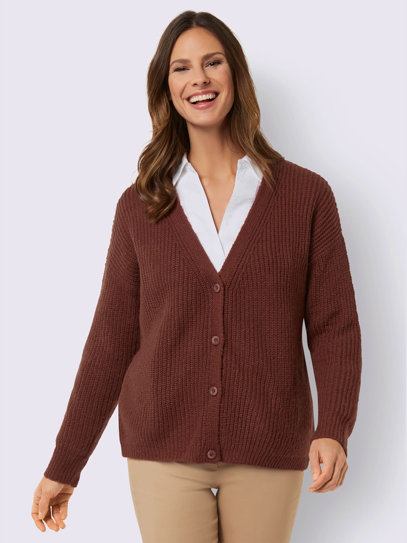 Veste en tricot qualité ultra-douce