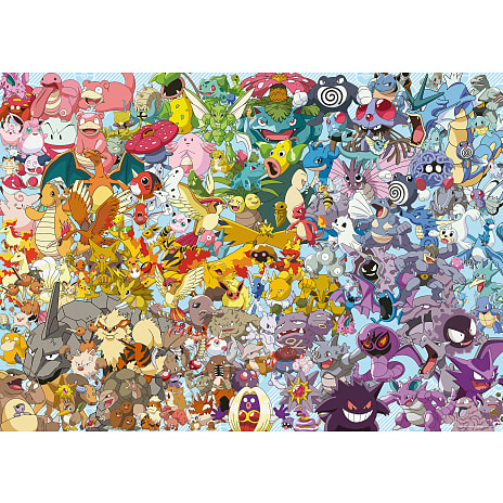 Pokémon puslespil - 1000 brikker