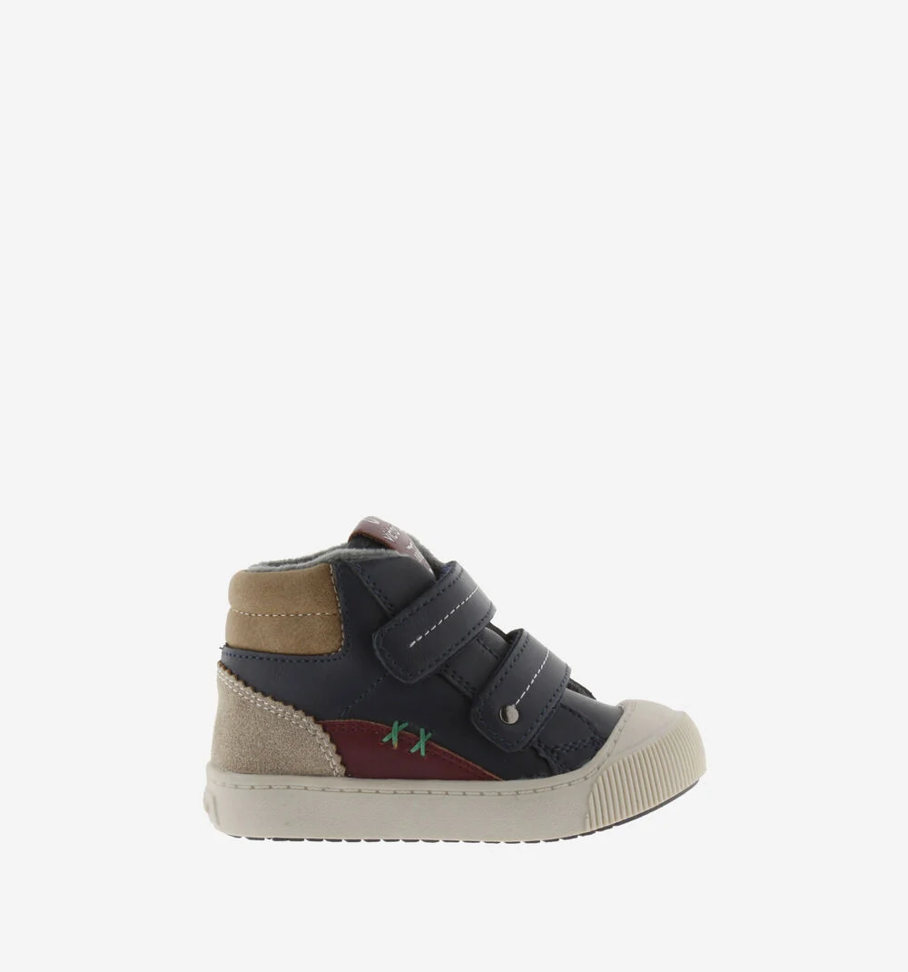 HUELLAS FAUX LEATHER STRAP BOOTMARINO