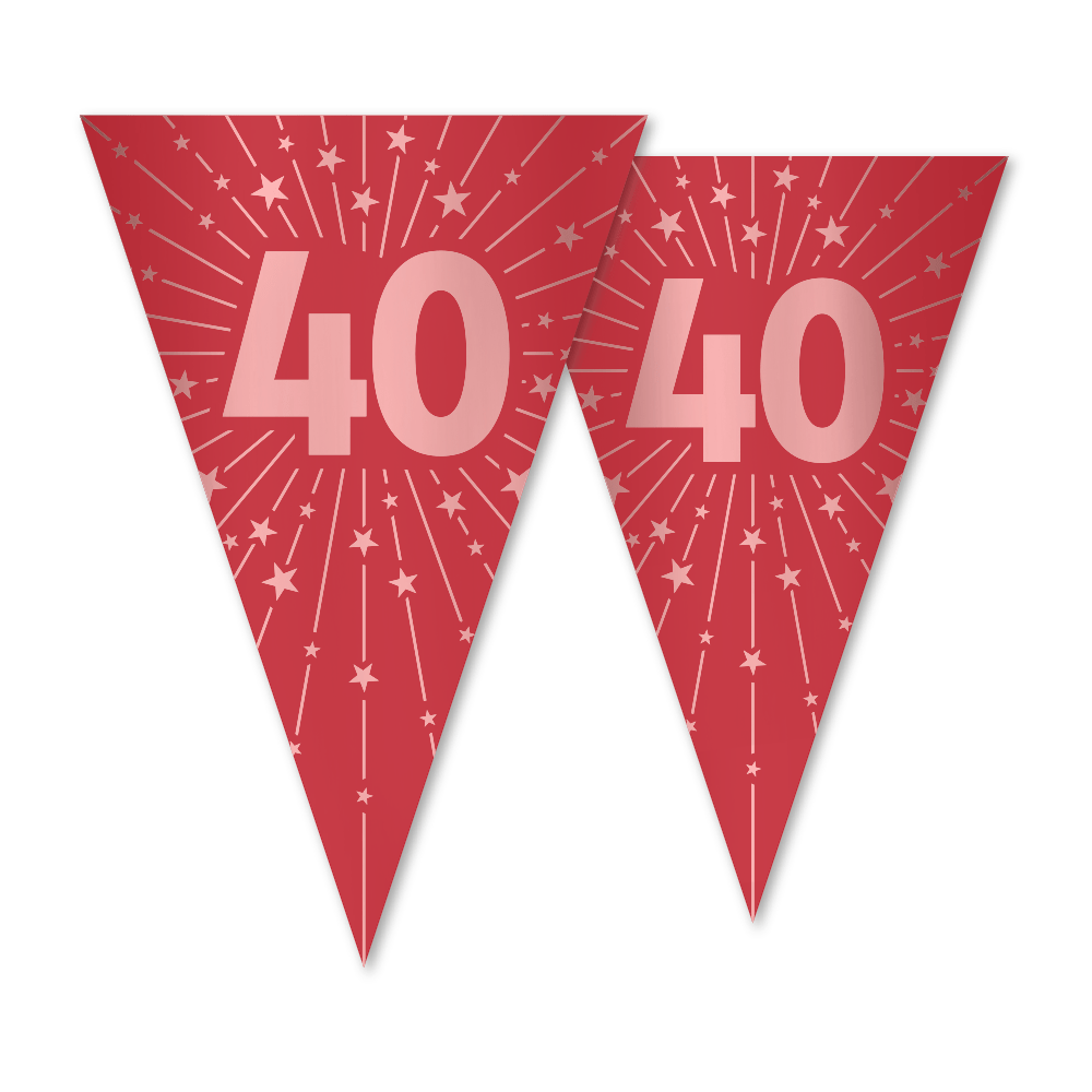 40 Jaar Slinger Rood 10m