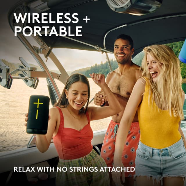 Ultimate Ears EVERBOOM bærbar trådløs højttaler (sort)