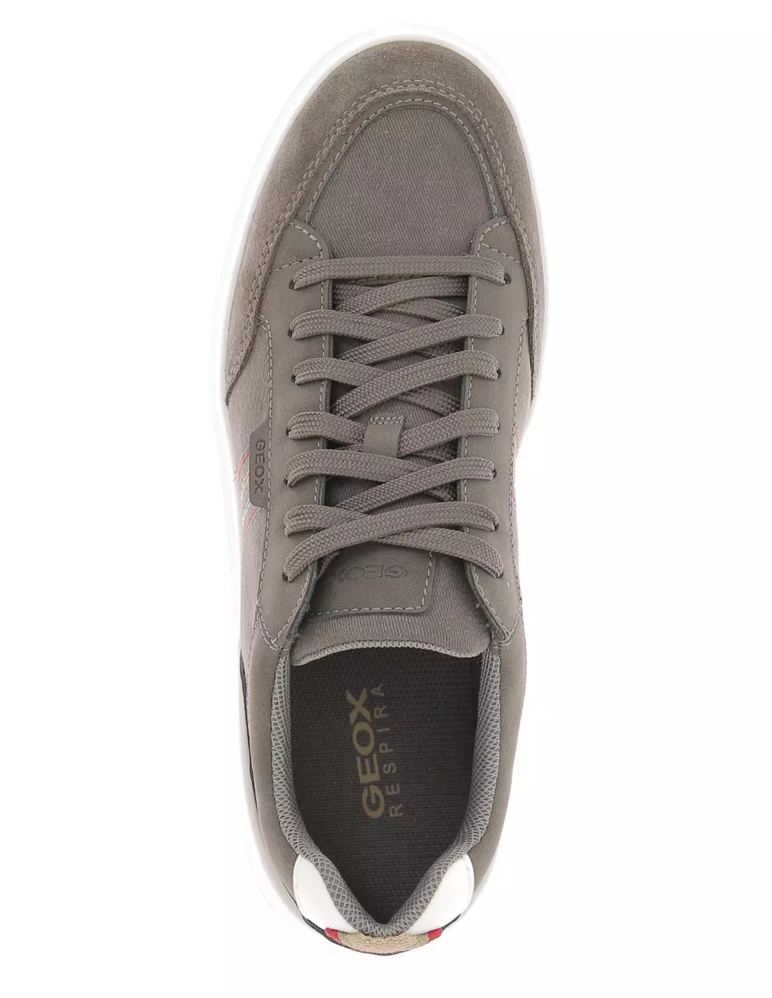 GEOX MEREDIANO - Baskets TAUPE