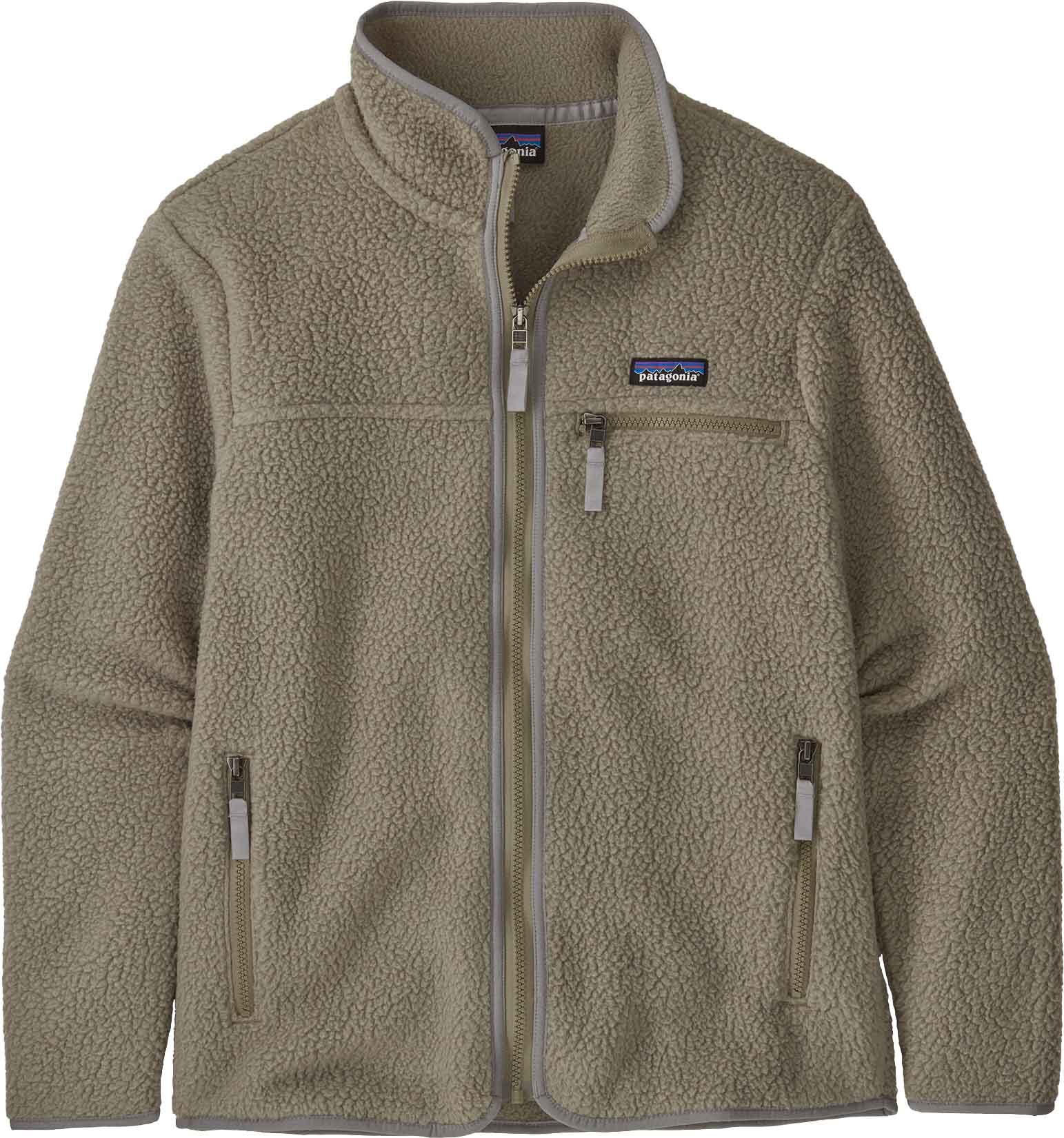 Retro Pile Jacket Dame River Rock Green