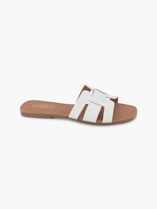 5th Avenue Pantolette Weiss