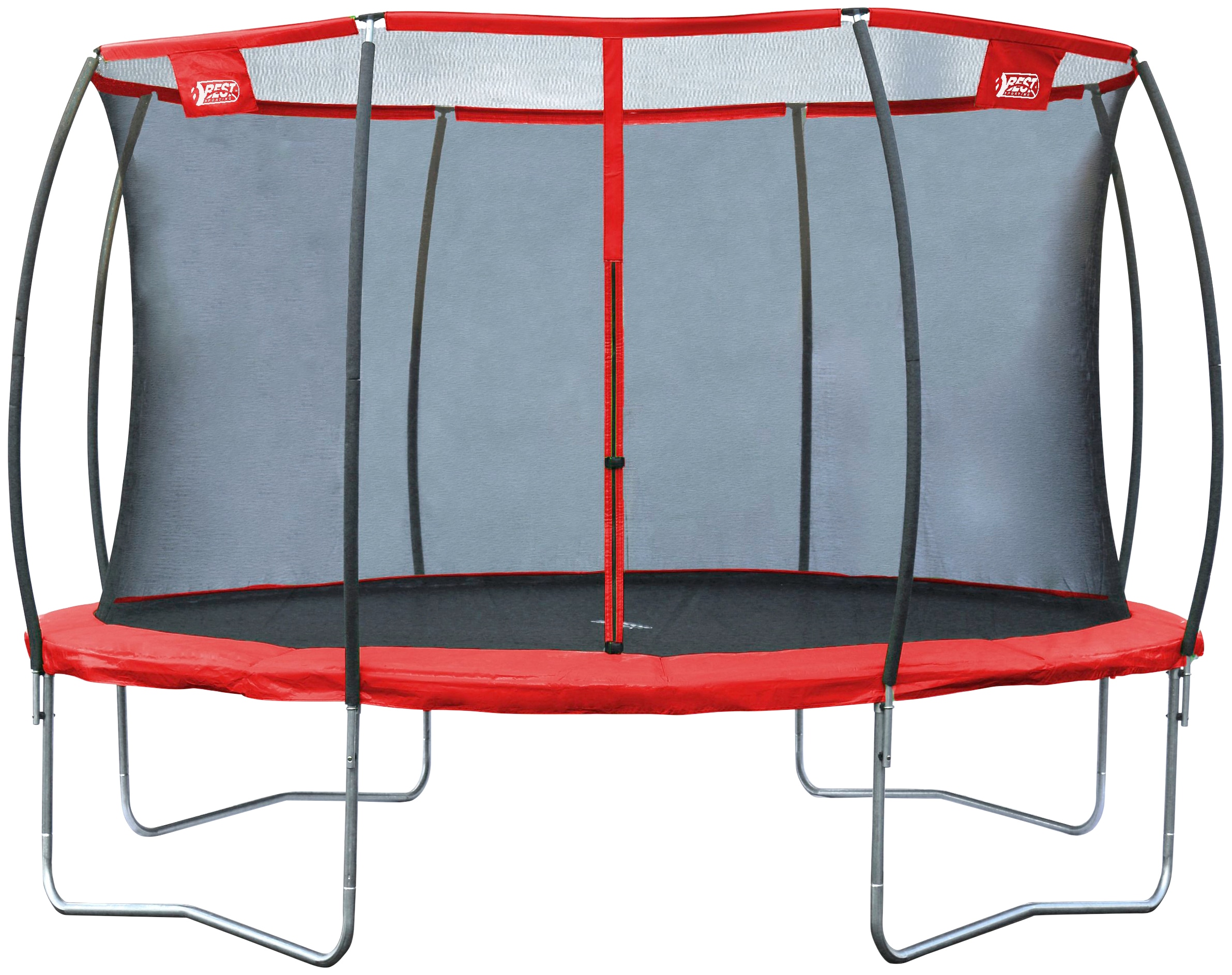 Best Sporting Gartentrampolin »57141 Superstar Red« Ø 366 cm mit Netz