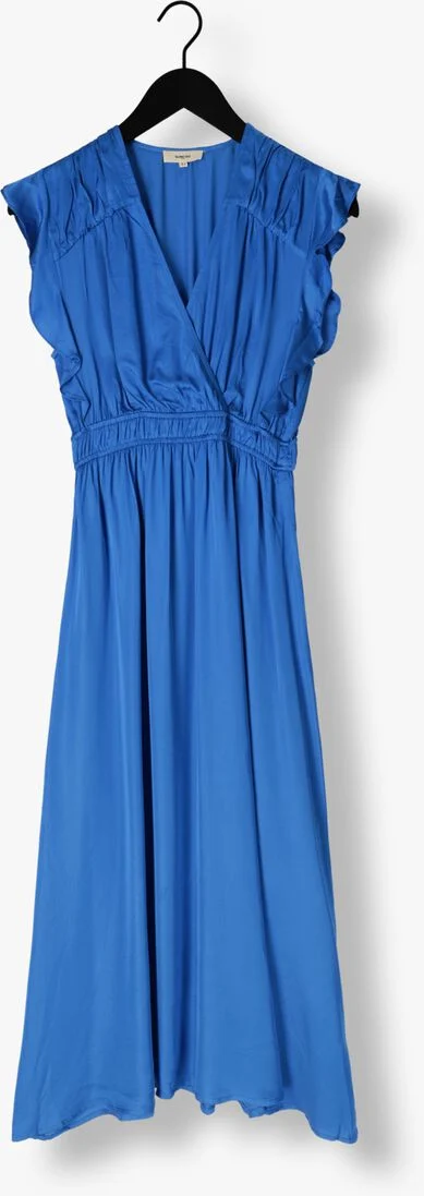 SUNCOO blauwe suncoo maxi jurk candy