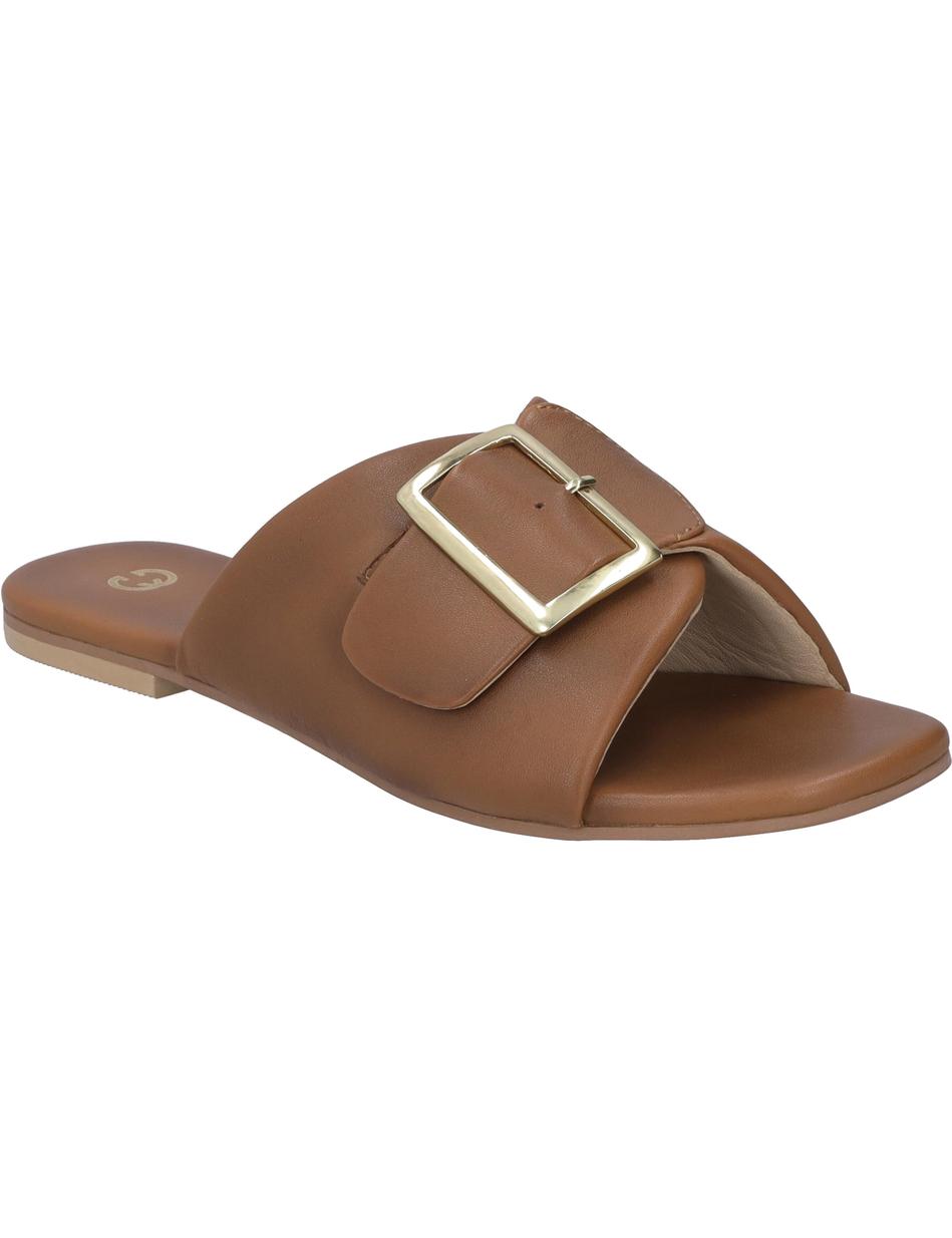 Slipper Arona 04, cognac