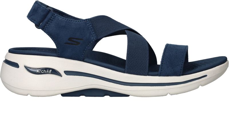 Skechers Go Walk Arch Fit Sandalen Blauw Dames