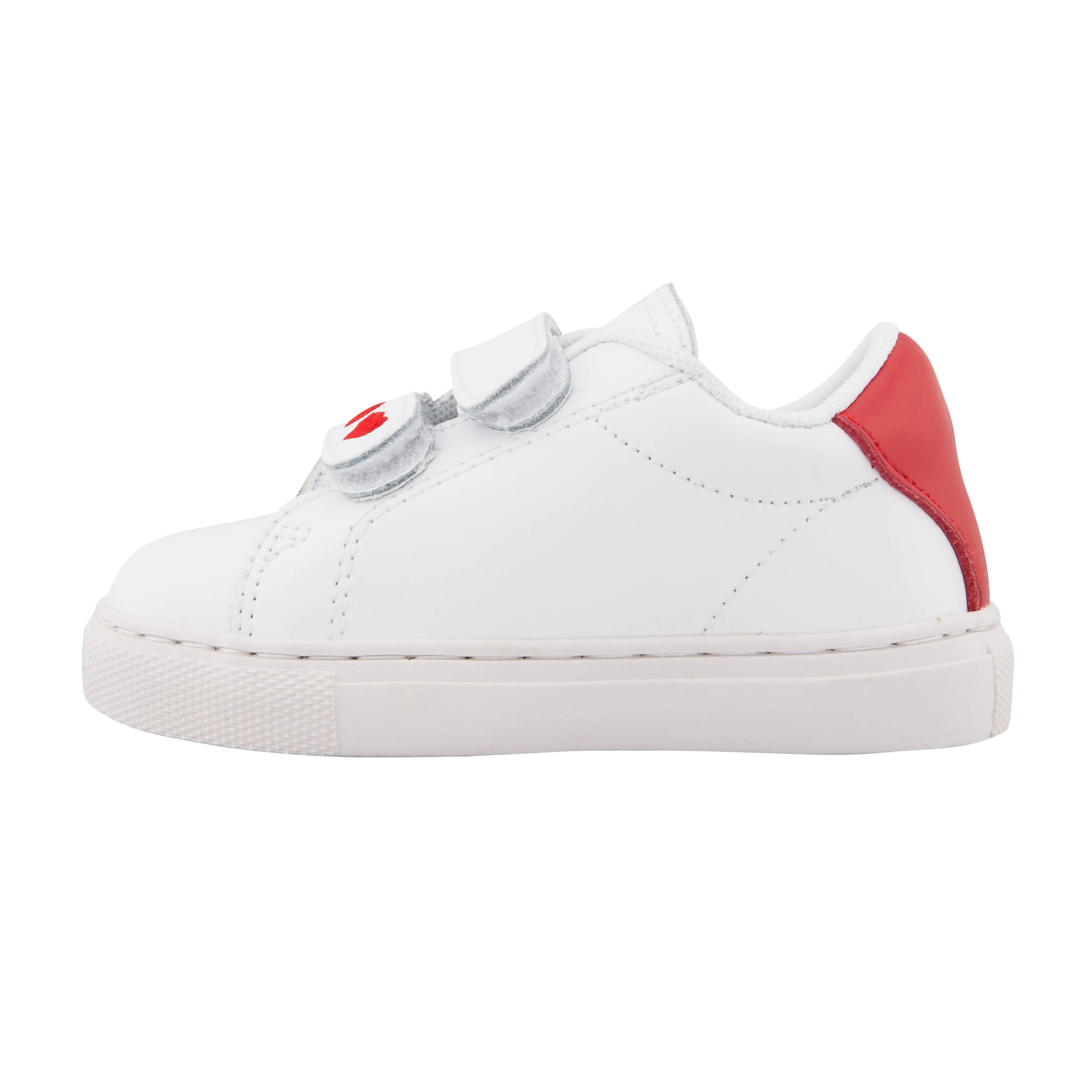 MINI EDITH AMOUR - Sneakers en cuir | Blanc