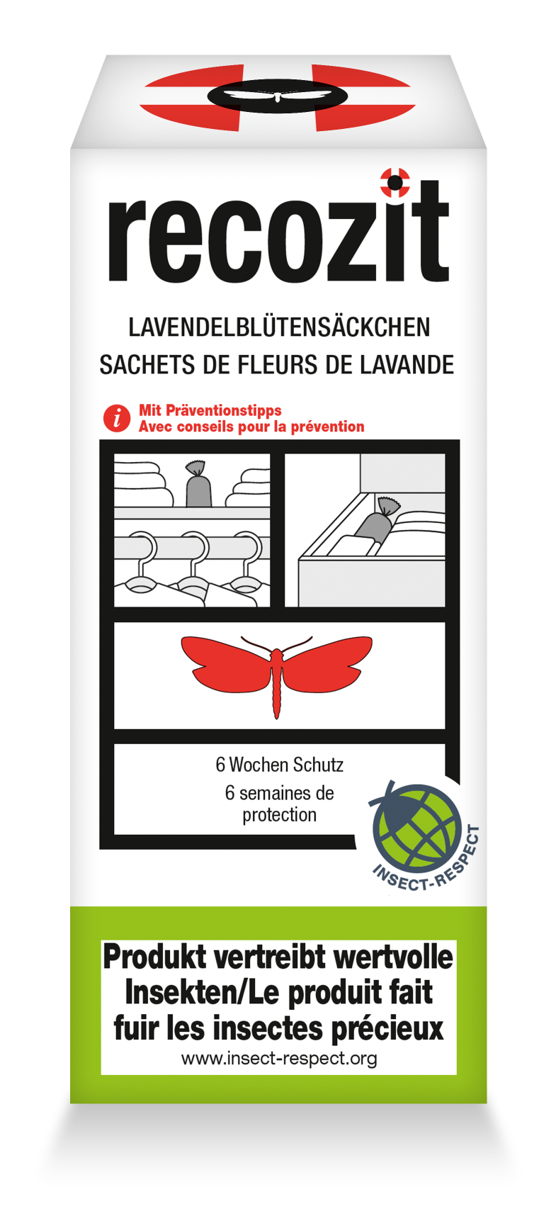 RECOZIT Lavendelblütensäckchen Btl 2 Stk
