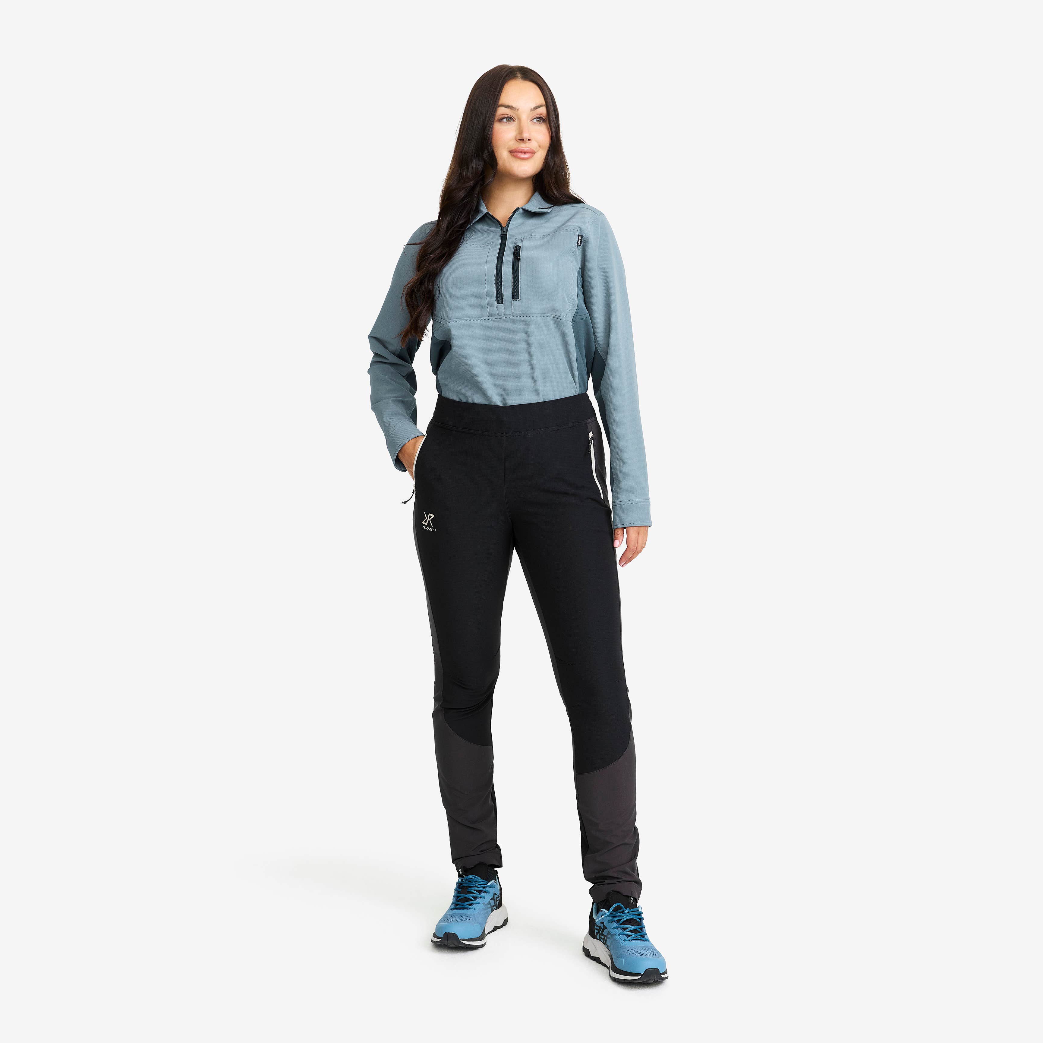 Ridge Trek Stretch Pants Dame Black/Anthracite