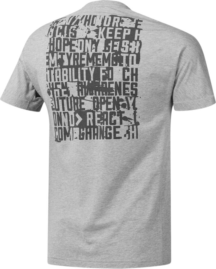 Reebok Speedwick Graphic Tee Grå