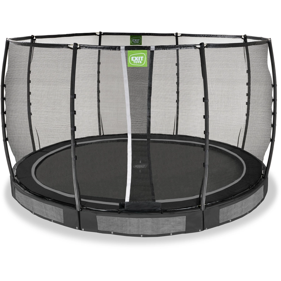 EXIT Allure Premium Bodentrampolin ø366cm - schwarz