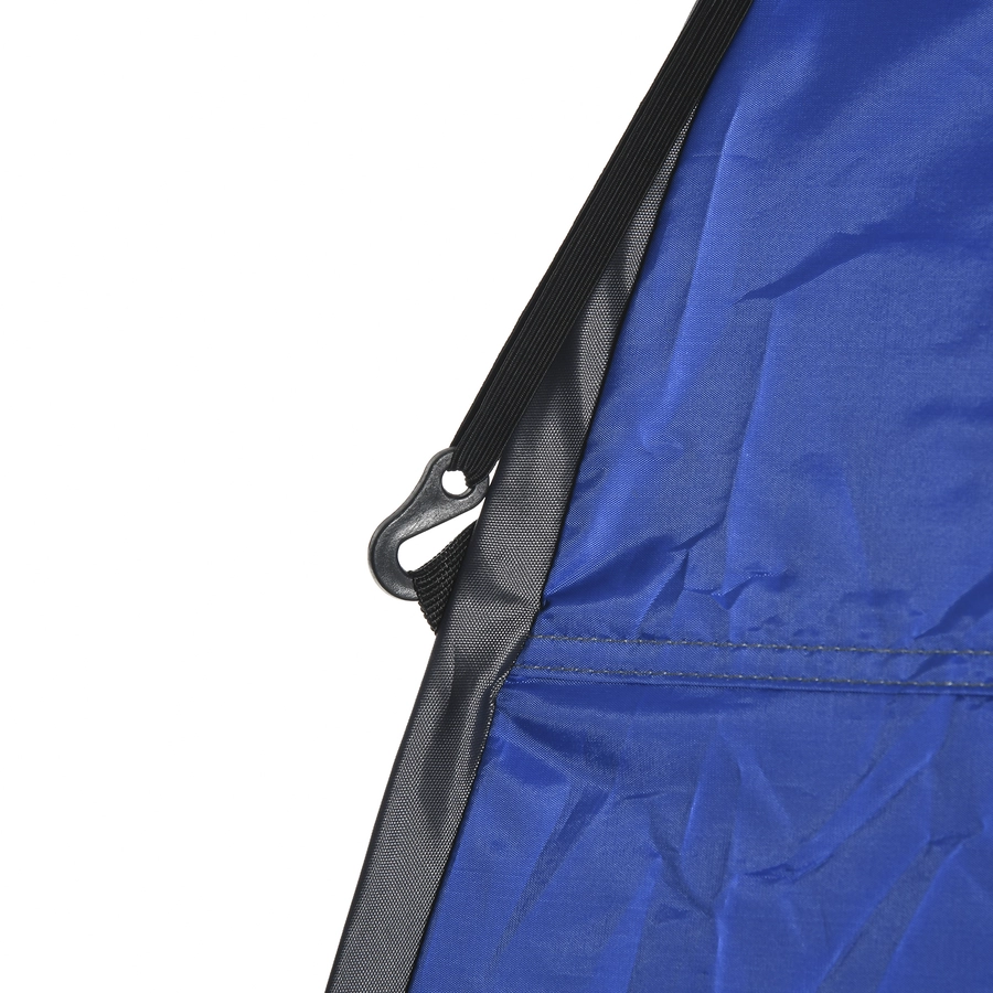 Outsunny Duschzelt mit Tragetasche blau