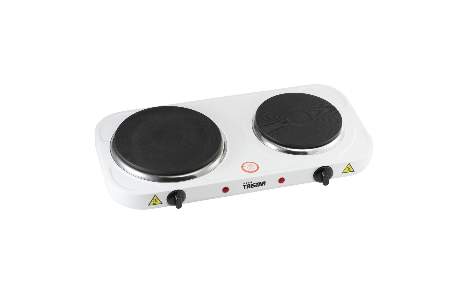 Tristar Doppelkochplatte weiß 2500 W