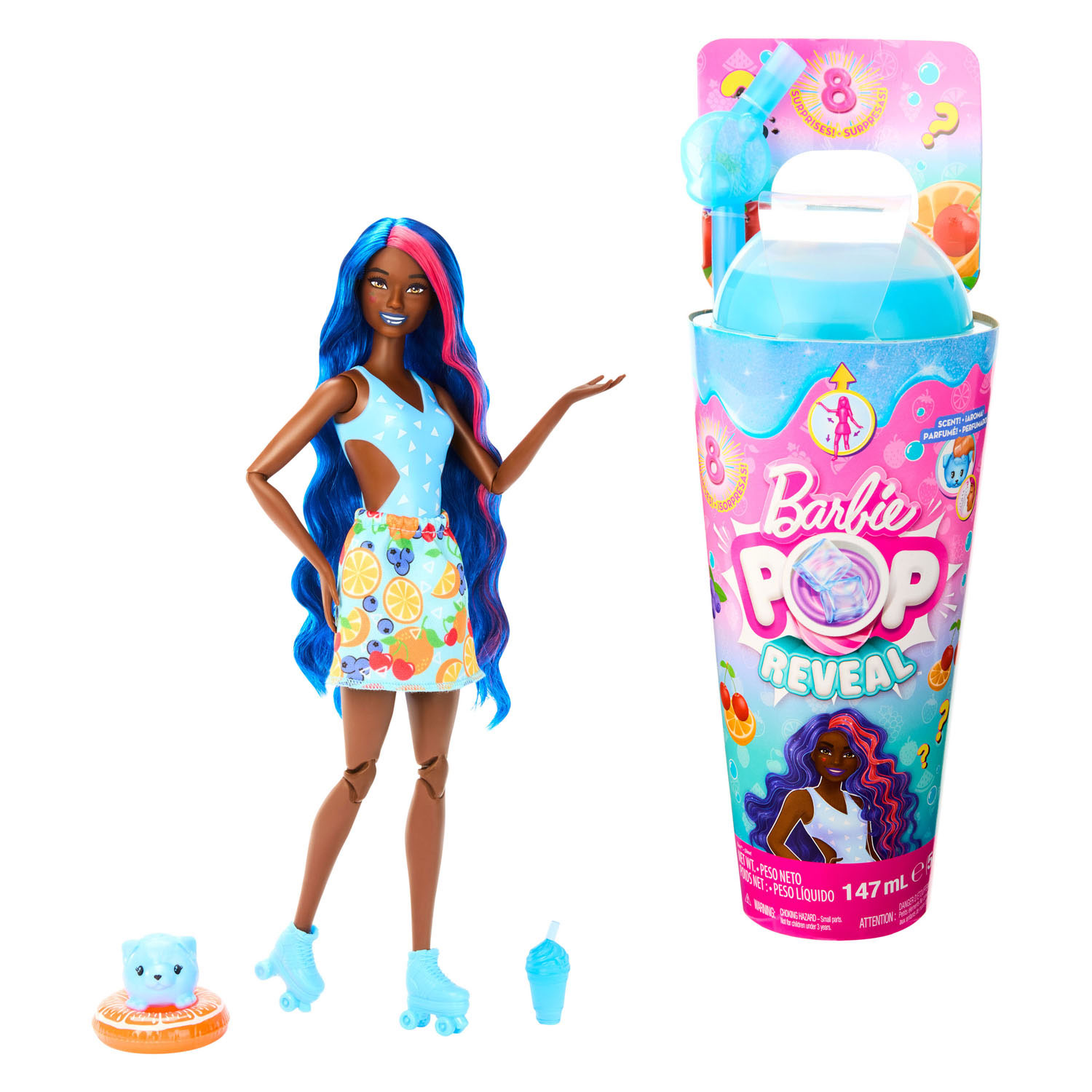 Barbie Reveal Pop Juicy Fruits Series - Fruit Punch