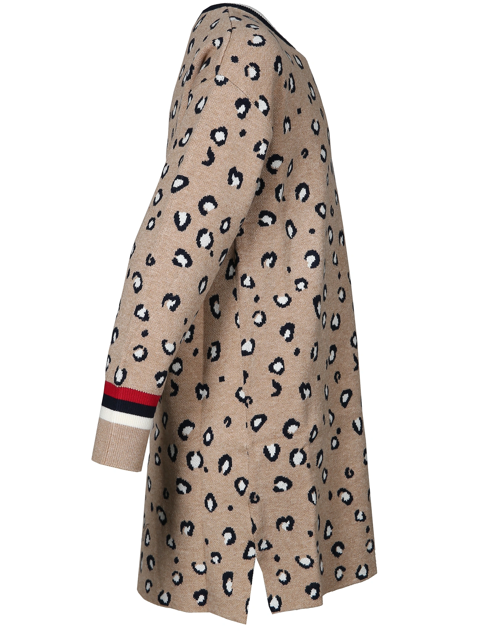 Langarm-Kleid LEO TRIKOT in beige