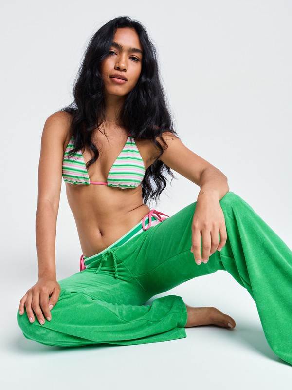Roxy X Juicy Couture Bas de survêtement Vert Femme