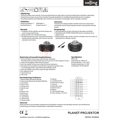 Planet projektor