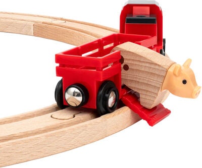 BRIO 33984 Batteridrevet Godstog Bondegård 30 deler