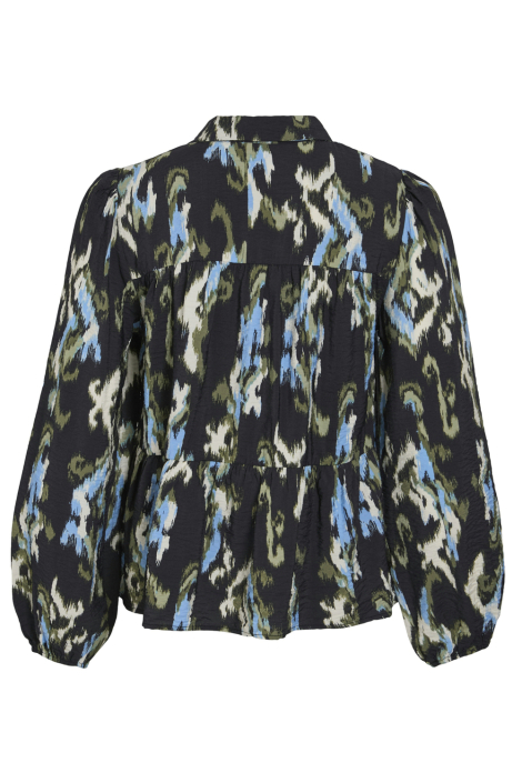 Vila zwarte dames blouse