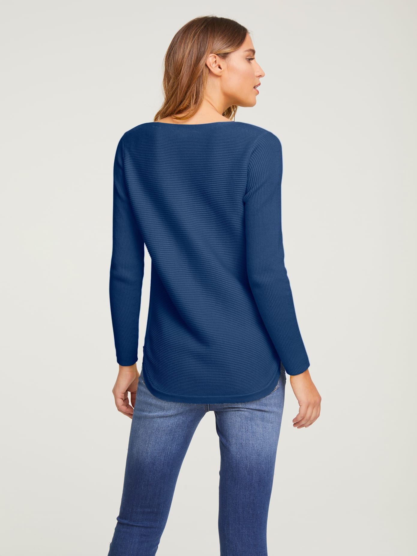 Pull en tricot fin look décontracté tendance